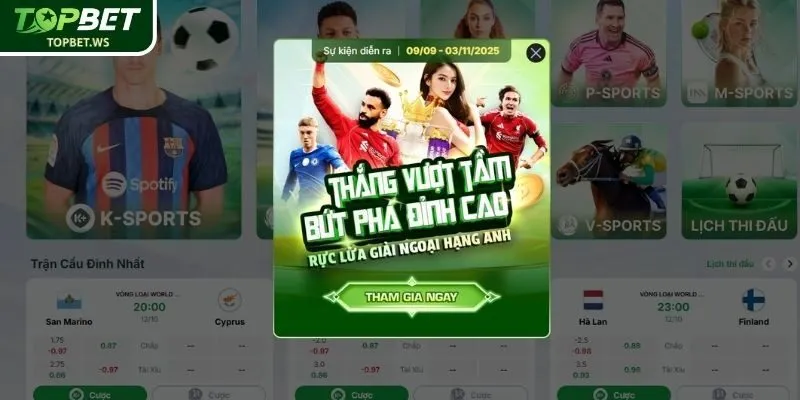 Đăng nhập Topbet