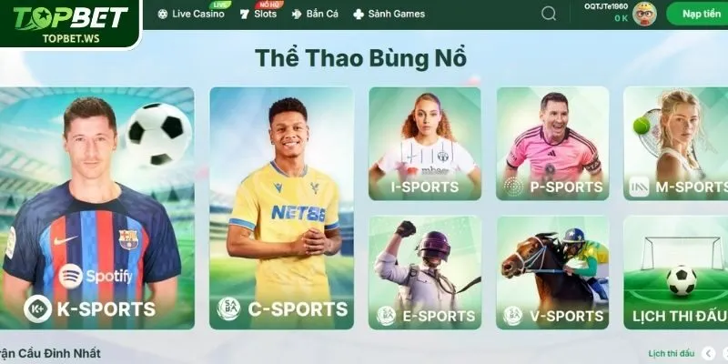 Nhà phát hành UG Thể Thao Topbet